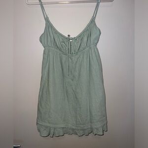 Princess Polly sage green dress